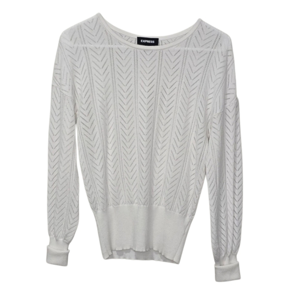 Express Chevron Pattern Lightweight Sweater Size‎ XS
